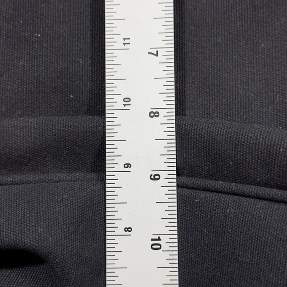 Saks Fifth Avenue Women's Black Embroidered Logo Shoulder Tote Bag - One Size - Picture 7 of 8